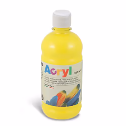 Primo 4003TA500201, Jaune, Peinture acrylique, Gel, 500 ml, 1 pièce(s)