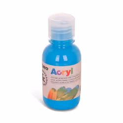 Primo 402TA125501, 125 ml, Cyan, Bouteille
