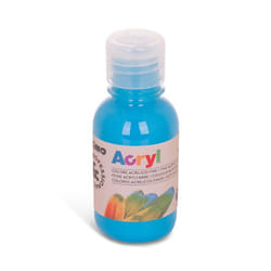 Primo 402TA125501 peinture acrylique 125 ml Cyan Bouteille