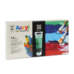 Primo 4201BOX3 peinture acrylique 75 ml Multi Tube