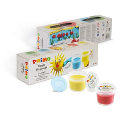 Primo 2907ED4B composant pour poterie et modelage Pâte à modeler 100 g Bleu, Rouge, Blanc, Jaune 4 pièce(s)