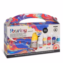 Primo 4002P5S, Bleu, Rouge, Violet, Blanc, Jaune, Liquide, 100 ml