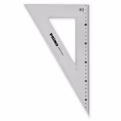 Primo 8256SQ60, Équerre rapide, Gris, Polystyrène, cm, mm, 1 mm, 60 cm