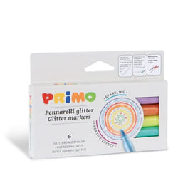 Primo 6014PEN6M marqueur 6 pièce(s) Fibre tip Multicolore