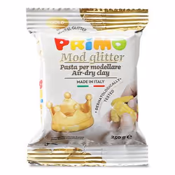 Primo 2857MOD250GG, Pâte à modeler pour enfants, 3 an(s), Or