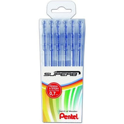 Pentel Superb Noir 6 pièce(s)