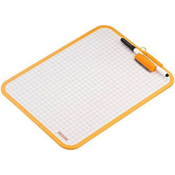 ARDA 3382 tableau effaçable à sec et accessoires 240 x 330 mm Blanc, Jaune