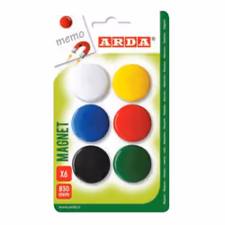 ARDA ACL02, 3 cm, Coque plastique, 6 pièce(s)