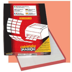 Markin 210A460 étiquette auto-collante Blanc 200 pièce(s)