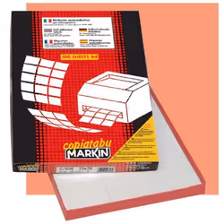 Markin 210A475, Blanc, 199,6 mm, 289,1 mm, 100 pièce(s)