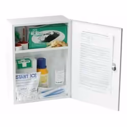Markin Y580903MF, Trousse de premier secours maison, Blanc, Métal, 405 mm, 300 mm, 130 mm