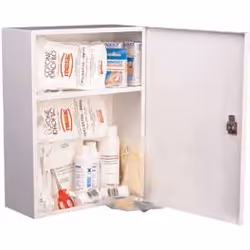 Markin Y580901MF, Trousse de premier secours maison, Blanc, Métal, 400 mm, 300 mm, 15 mm