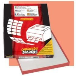 Markin 210R300 étiquette auto-collante Blanc
