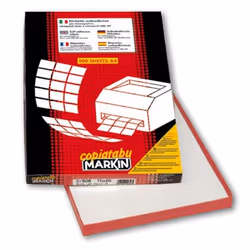 Markin C579, Blanc, Rectangle, Permanent, A4, Cellulose, 21 cm