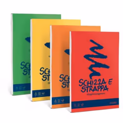 Favini A200703, Monochromatique, Couleurs assorties, A3, 150 feuilles, 50 g/m², Couverture souple