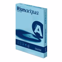 Favini Rismacqua, Universel, A3 (297x420 mm), 200 feuilles, 140 g/m², Bleu, Forest Stewardship Council (FSC)
