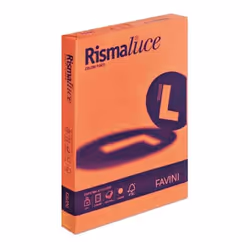 Favini Rismaluce, Universel, A4 (210x297 mm), 100 feuilles, 90 g/m², Orange, Forest Stewardship Council (FSC)