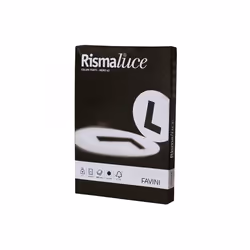 Favini Rismaluce, Universel, A4 (210x297 mm), 100 feuilles, 90 g/m², Noir, Forest Stewardship Council (FSC)