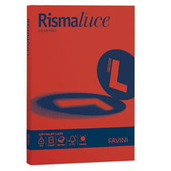 Favini Rismaluce papier jet d'encre A4 (210x297 mm) 50 feuilles Rouge