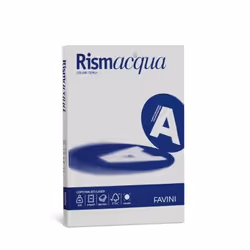 Favini Rismacqua, Universel, A4 (210x297 mm), 50 feuilles, 200 g/m², Gris, Forest Stewardship Council (FSC)