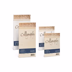 Favini Canvas Calligraphy, Universel, A4 (210x297 mm), 50 feuilles, 100 g/m², Blanc, Forest Stewardship Council (FSC)