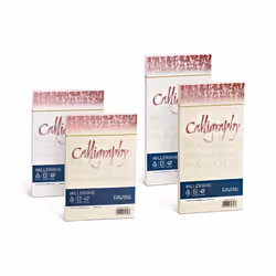 Favini Millerighe Calligraphy, Universel, A4 (210x297 mm), 50 feuilles, 100 g/m², Ivoire, Forest Stewardship Council (FSC)