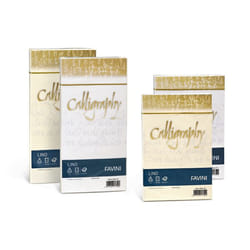 Favini Calligraphy Linen papier jet d'encre A4 (210x297 mm) 50 feuilles Ivoire