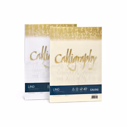 Favini Calligraphy Linen, DL (110 x 220 mm), Ivoire, Papier, 120 g/m², Forest Stewardship Council (FSC), 25 pièce(s)