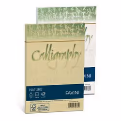 Favini Nature Calligraphy, Gris, Papier, 90 g/m², Forest Stewardship Council (FSC), 180 mm, 120 mm