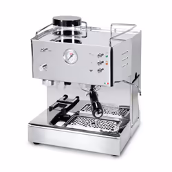 Quick Mill Pegaso, Machine à expresso, Café en grains, Broyeur intégré, 1200 W, Acier inoxydable