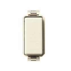 Vimar - 8000 interrupteur unipolaire 1p 10ax 1 module couleur blanc crÈme/ivoire 08000