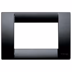 Vimar 16743.16, Noir, Plastique, IP00, CE, IMQ, CCC, UKCA, 120 mm, 82 mm