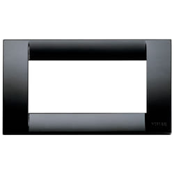 Vimar 16744.16 Plaque de commutation et obturateur Noir