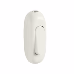 Interrupteur terminal 2 [16] A 250 V~, interrupteur à bascule, pour câble rond, blanc