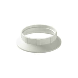 02109.B Anneau blanc pour douille E27