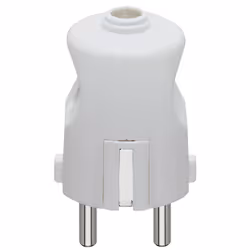 Vimar 00230.B, Blanc, 2P, Plastique, IP20, CE, IMQ, EAC, Direttiva RAEE, 250 V