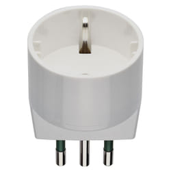 Vimar 00302.B adaptateur prise d'alimentation Blanc