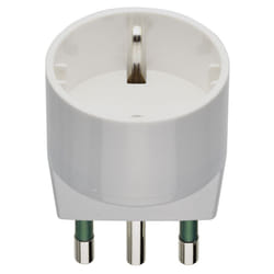Vimar 00303.B adaptateur prise d'alimentation Blanc
