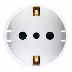 Vimar 00303.B adaptateur prise d'alimentation Blanc