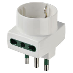 Vimar 00323.B adaptateur prise d'alimentation Blanc