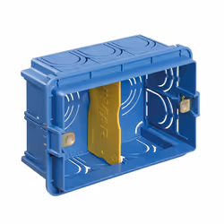 Vimar V71303 boitier de prise de courant Bleu