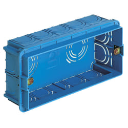 Vimar V71305 boitier de prise de courant Bleu