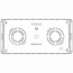 Vimar V71305 boitier de prise de courant Bleu