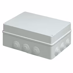 Vimar V55108, Plastique, Gris, IP55, CE, IMQ, UKCA, Esperto elettrotecnico, 265 mm, 96 mm
