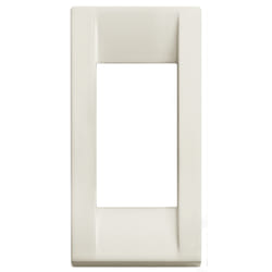 Vimar 16786.04 Plaque de commutation et obturateur Blanc