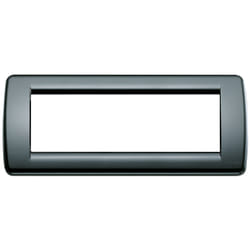 Vimar 16766.16 Plaque de commutation et obturateur Noir