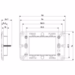 Vimar 14613 accessoire pour boîte électrique - Vue supplémentaire 4