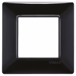Vimar 14642.05, Noir, Plastique, IP00, CE, IMQ, QCERT, UKCA, 80 mm, 80 mm