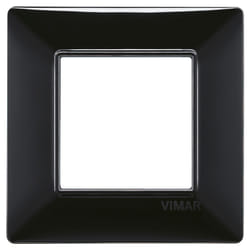 Vimar 14642.05 Plaque de commutation et obturateur Noir