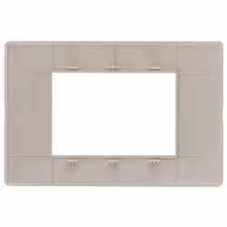 Vimar 14653.02 Plaque de commutation et obturateur Blanc